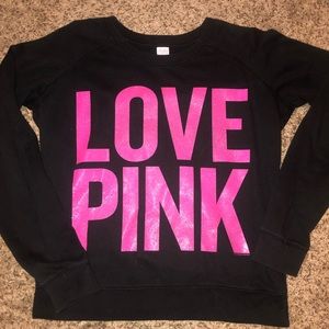 Pink Victoria secret sweater